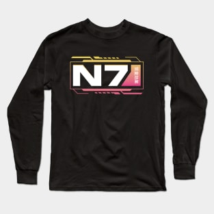 N7 Vaporwave Long Sleeve T-Shirt